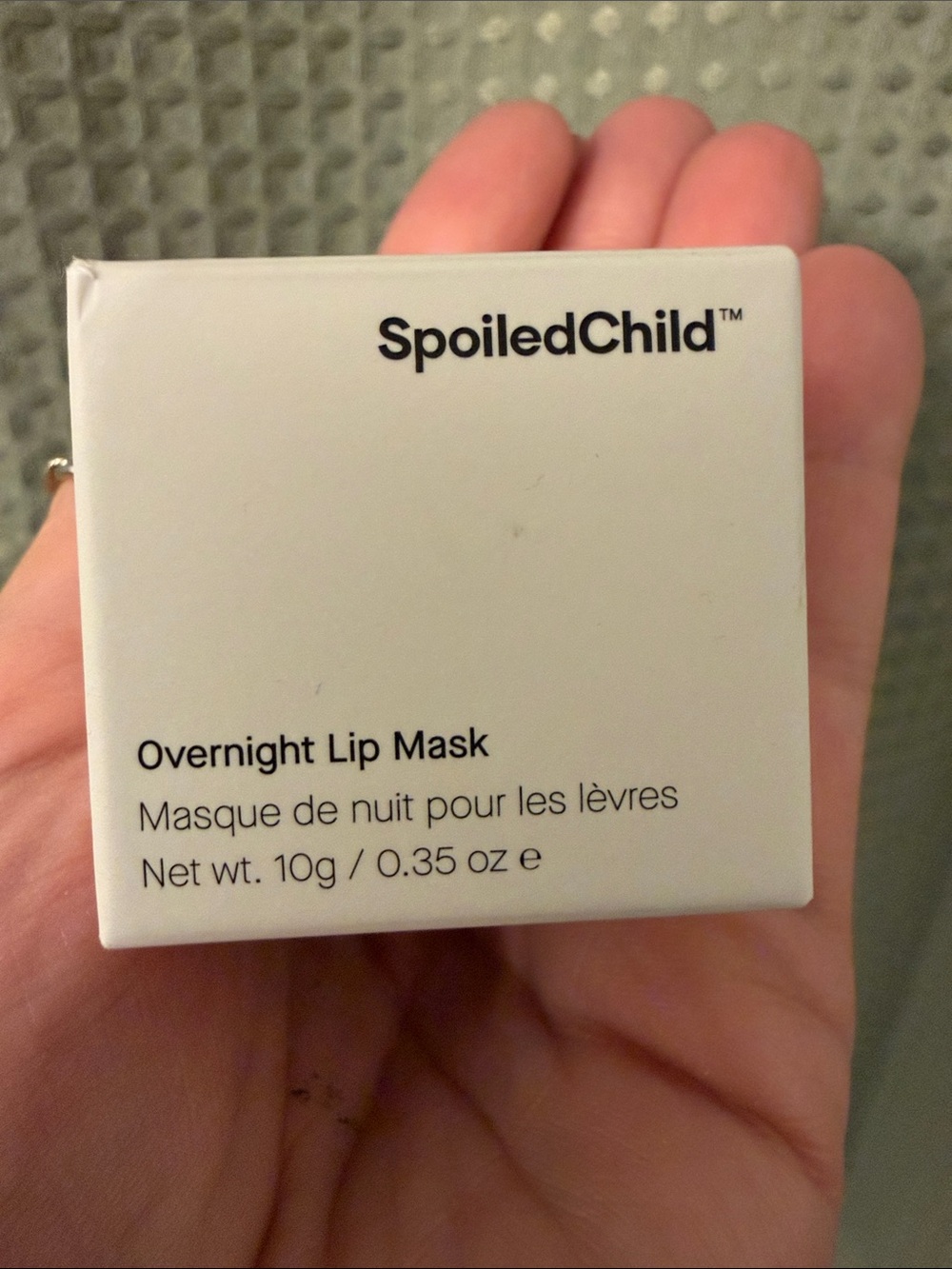 SpoiledChild Overnight Lip Mask — White